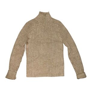 Abercrombie & Fitch Muscle Ribbed Knit Mock Neck size large